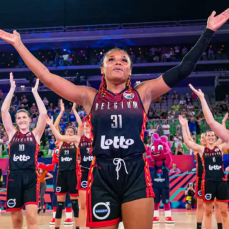 Belgija je leta 2023 zmagala na evropskem prvenstvu v košarki za ženske